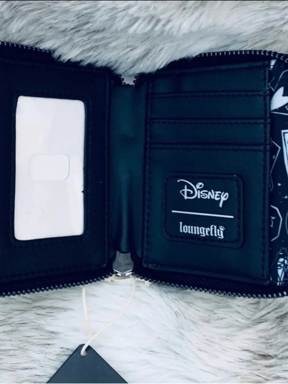 Loungefly Disney Mini Backpack - Villains Club And Wallet Set